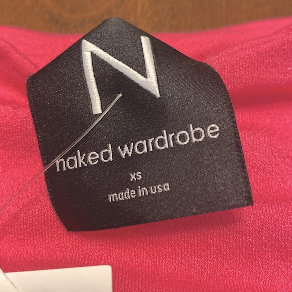 NWT Naked Wardrobe Sleeveless Mock Neck Crop Top Size XS - Picture 7 of 8